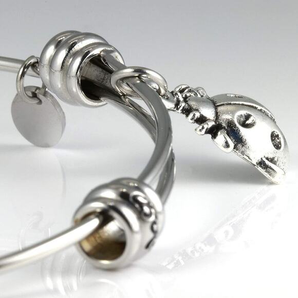 Lady Bug Bracelet - Ladybugs Jewelry Stainless Steel - Picture 9 of 9